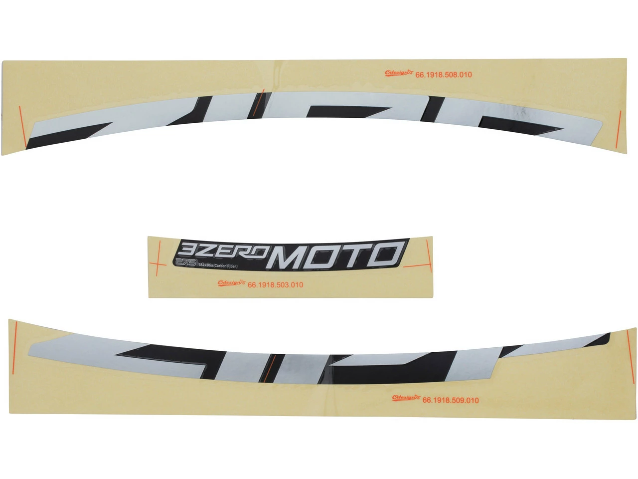 ZIPP Decal Kit Für 3ZERO MOTO 29" 2 ZIPP Decal Kit Für 3ZERO MOTO 29" – Bild 2