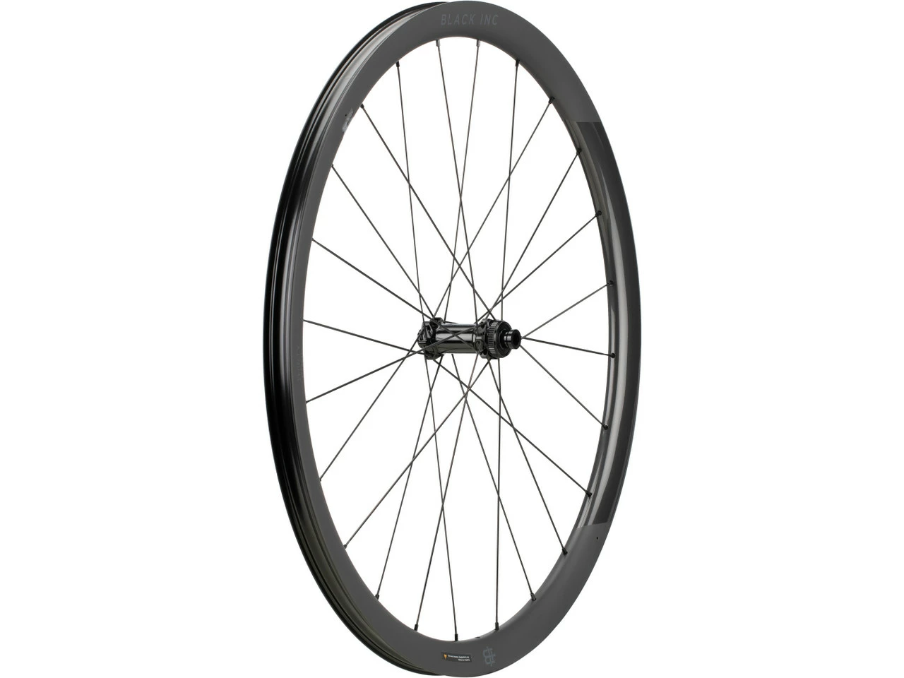Black Inc Thirty Four Disc Center Lock Carbon 28" Laufradsatz 2 Black Inc Thirty Four Disc Center Lock Carbon 28" Laufradsatz – Bild 2