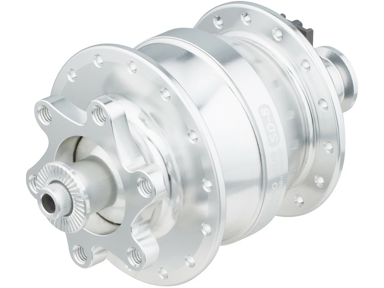 Shutter Precision Nabendynamo SD-8 Disc 6-Loch 2 Shutter Precision Nabendynamo SD-8 Disc 6-Loch – Bild 2