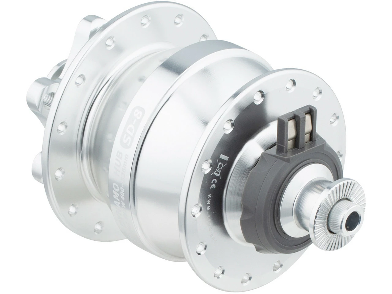 Shutter Precision Nabendynamo SD-8 Disc 6-Loch 3 Shutter Precision Nabendynamo SD-8 Disc 6-Loch – Bild 3