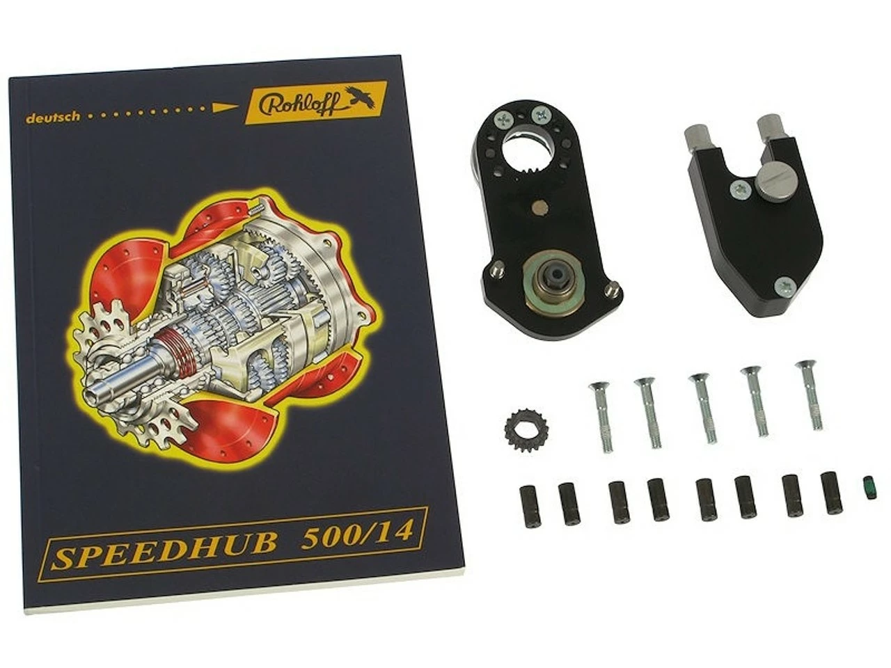 Rohloff Externe Schaltzugführung 1 Rohloff Externe Schaltzugführung